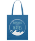 Happiness Comes in Waves Organic Cotton Tote